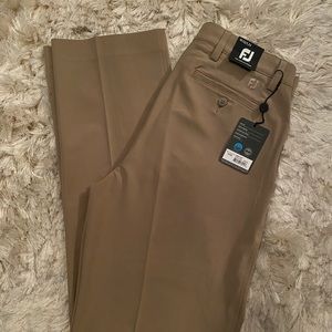 NWT Footjoy Khaki Golf Pants 32 x 32